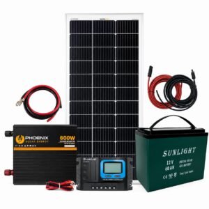 Kit Solar Fotovoltaico para Vivienda Rural – Sistema Completo 220V